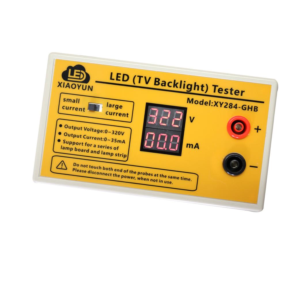 Výstup 0-320V Postupně rozsvěcující LED pásek Testovací nástroj LED lampa Údržba Detektor LCD displej