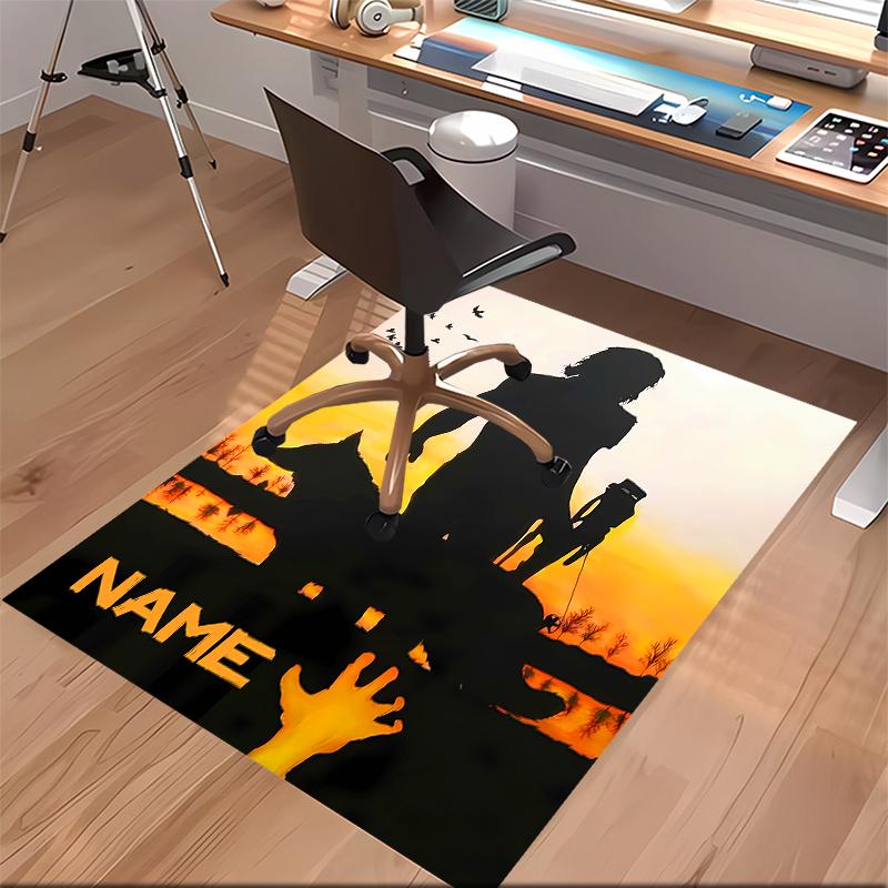 Custom Personalization The Walking Dead Print Area Rug - Soft, Washable Non-Slip Indoor Mat,Living Room,Home&Office Decorative Rug