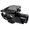 Underwater Spearfishing Band Locking Device With Double Fixation Point Corrosions Resistant ABS Construction For Diving