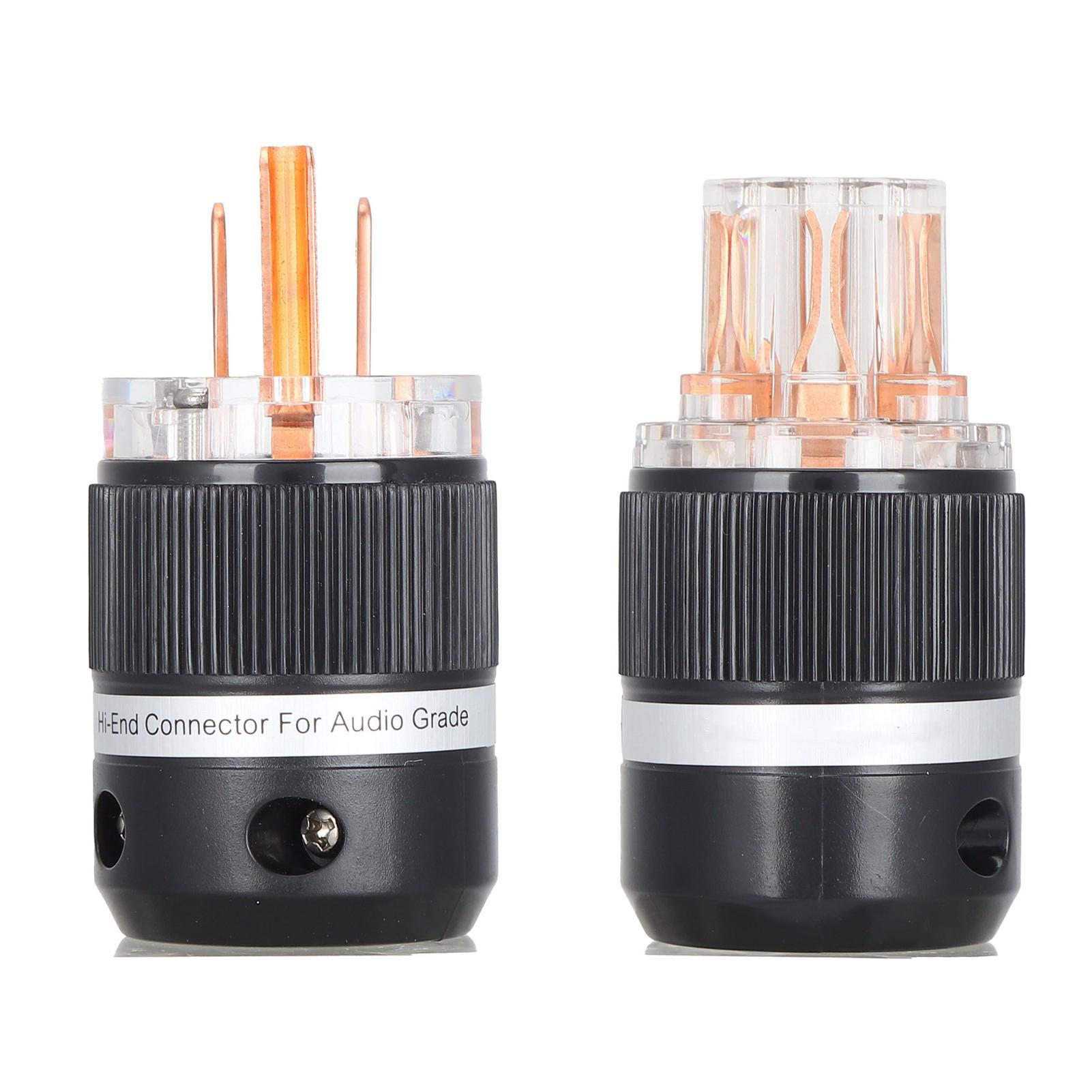 

Monoso Pure Copper HighFidelity AC Power Plug для кабеля питания (М101Ф101(MaleFemale