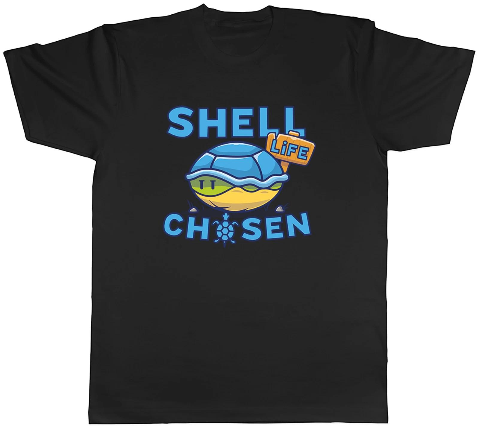 Shell Life Chosen Funny Turtle Mens T-Shirt Tee Gift Top XXL