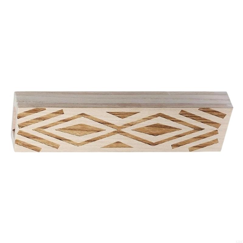 Multipurpose Wall Mounted Wooden Vases Geometric Shelf Flower Container Planter Home Gardening Solution X3UC