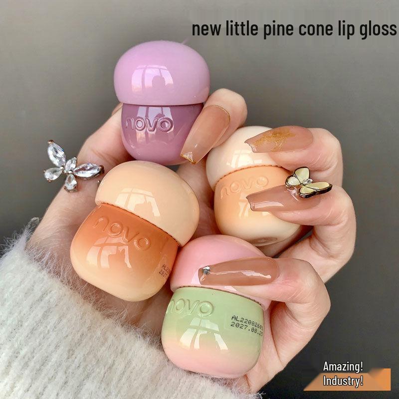 New Hydrating Non-Sticky Lip Jelly: Lightweight Moisturizing Gloss for a Natural, Radiant Look
