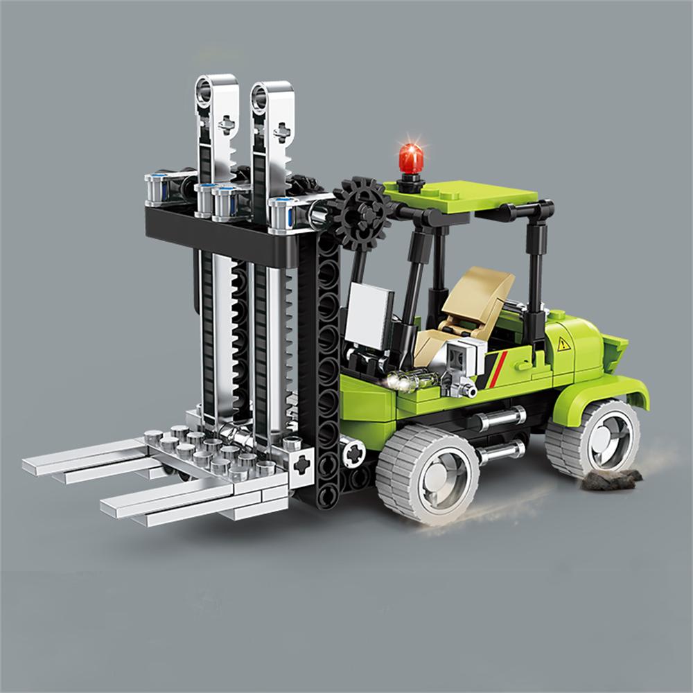 

Инженерные погрузчики Экскаватор Кран Тележка Городская строительная машина Модель автомобиля Конструктор Кирпичики Детские игрушки Подарок