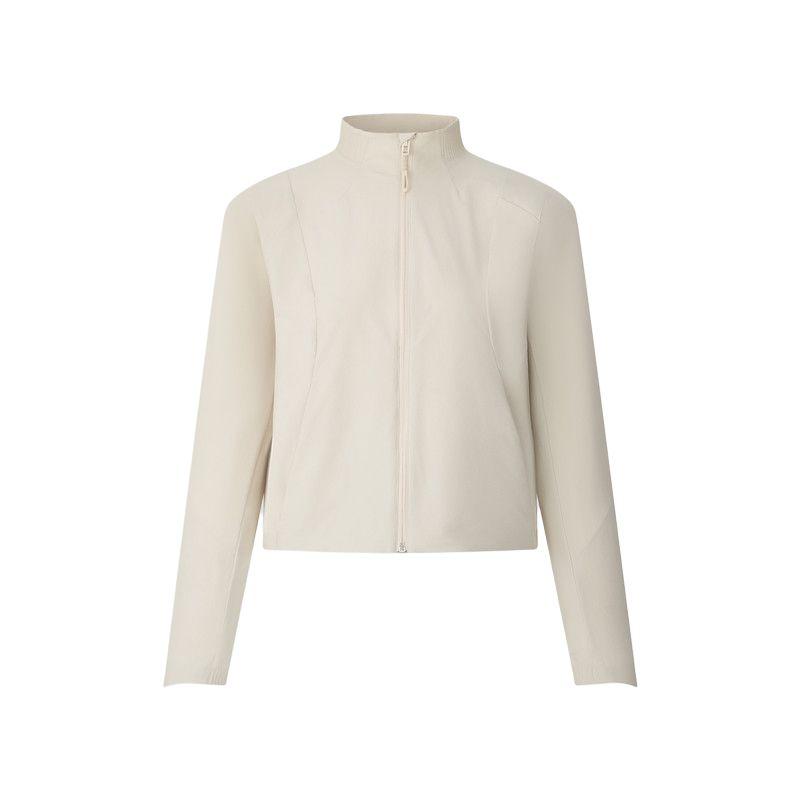 Salomon Pl Light Softshell Zipper Stand Collar Solid Color Long Sleeve Softshell Jacket Women jackets LC3020400 L