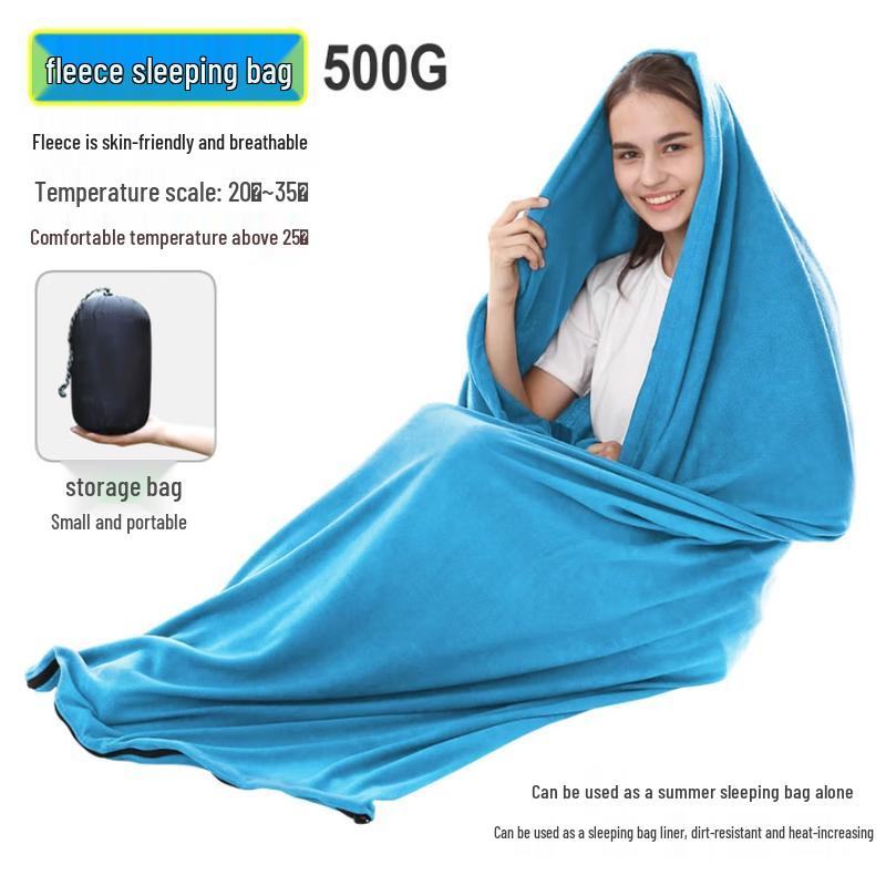 

Флисовый спальный мешок для взрослых Baichengdao Outdoor