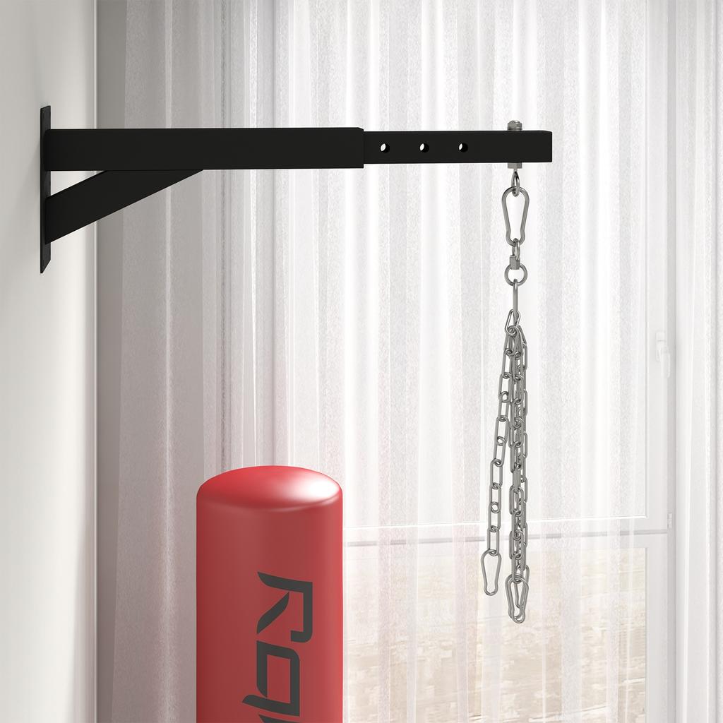 Punch Bag Wall Bracket 5 Length Adjustable Boxing Bag Bracket For Kickboxing Muay Thai Punching Training