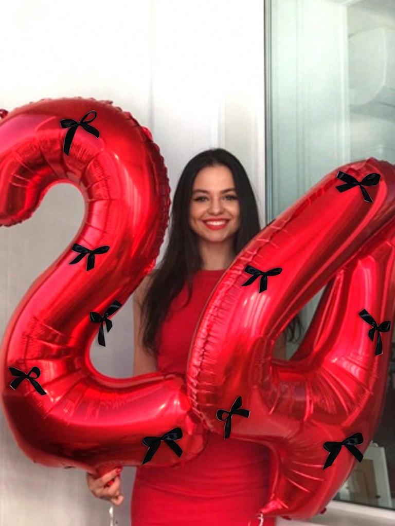 32inch Large Red Number Foil Balloons 0 1 2 3 4 5 6 7 8 9 Years Old Birthday Party Festival Wedding Party Decoration Balloon