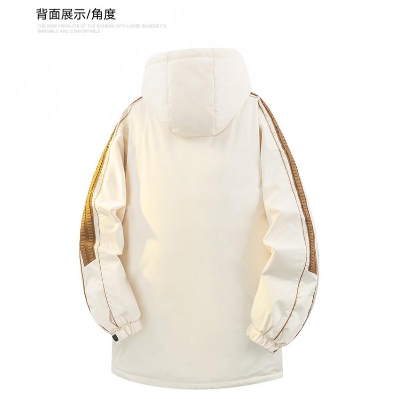 Mens Mid-Length Winter Down Jacket 90% White Duck Thick Warm Casual Coat