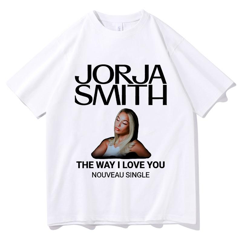 Jorja Smith The Way I Love You Graphic Tshirts Cotton Tshirts Unisex Streetwear Hip Hop Cotton Loose UnisexWomen T Shirts Clothes