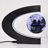 C-Shaped 3-Inch Magnetic Levitating Globe - Unique Valentine's Day Gift & Creative Home Decor Ornament