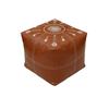 PU Leather Sofa Stool Cover Waterproof Storage Bag Seat Cushion Cover  Living Room