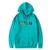 Sweater trendy brand printed hoodie autumn and winter sweater top