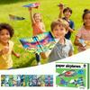 Paper Airplanes for Kids Colorful Toys with 12 Patterns Creative Plane Paper Activity Books for Kids Boys Girls Adults Classroom