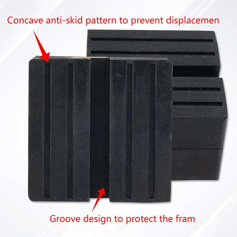 Universal Car Lift Pad Rubber Pads Frame Protector Adapter Protects Frame Rails And Pinch Welds Automotive Repair Tool Parts