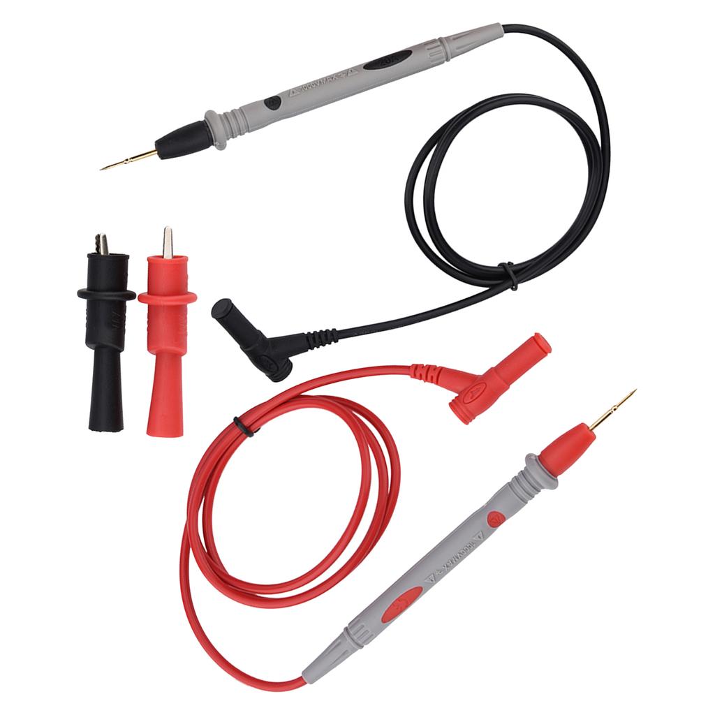 Ultrascharfe Multimeter-Messspitze Präzise 1000V 20A Vergoldete Messspitzen mit Krokodilklemmen