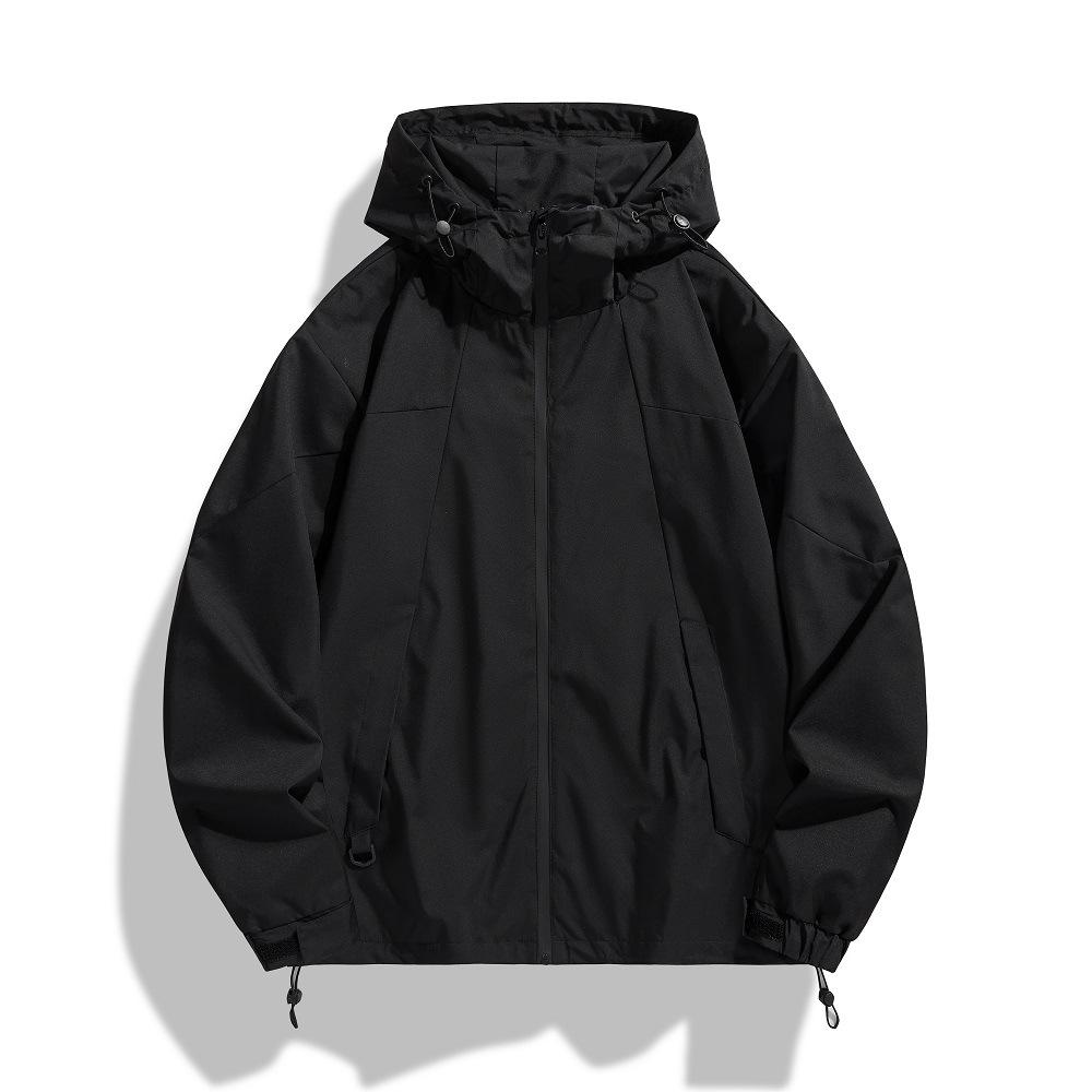 Veste à capuche pour couple, nouvelle veste décontractée d'extérieur pour homme, printemps et automne