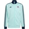 adidas Germany 2026 Originals Track Jacket Asia Sizing 'Semi Flash Aqua' Men's JZ9340