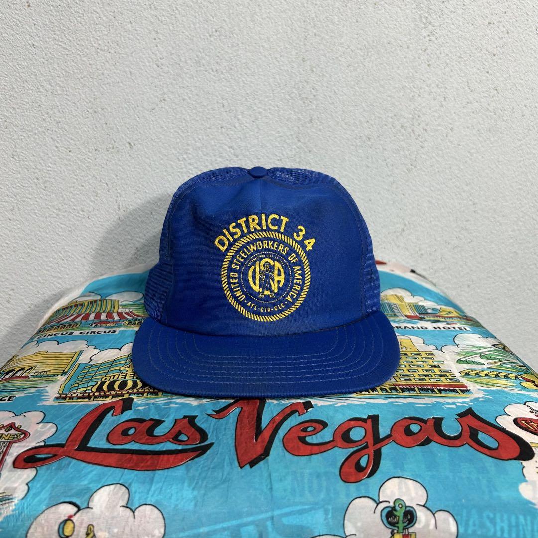 

[USED] 90s USA Made Corporate Mesh Cap Work Trucker 00s Y2K