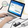 Usb3.0 Hub 4In1 7In1 Usb Splitter .0 Usb Adapter Multi-Port Independent Power Switch Extender 30Cm Cable