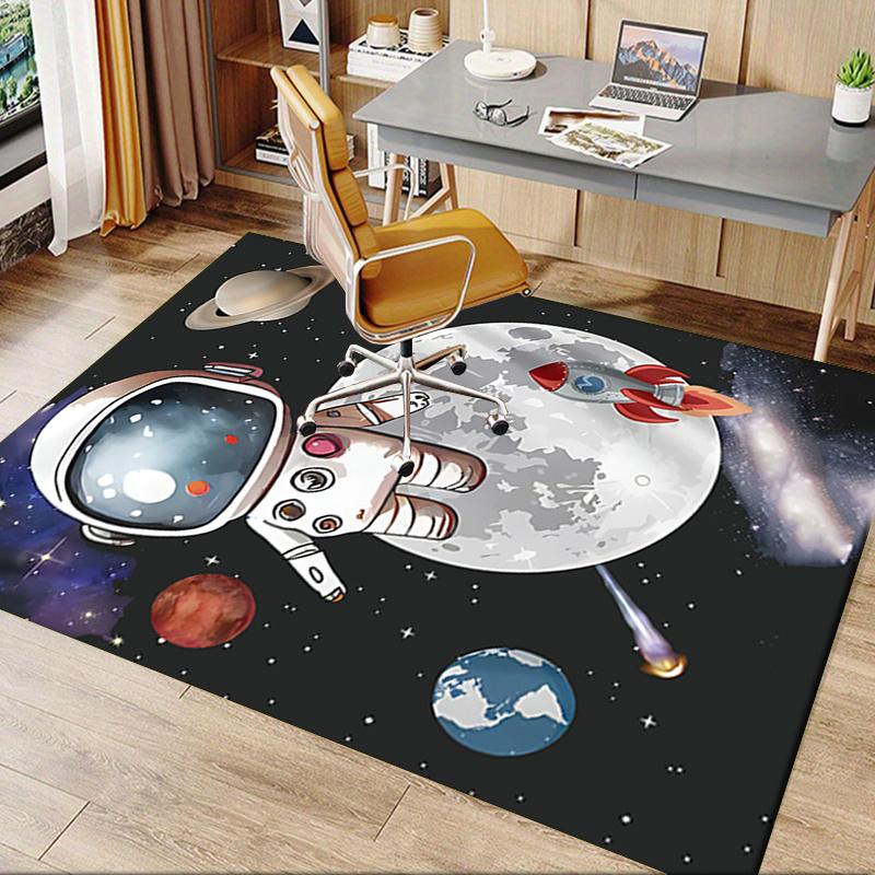Space Explorer Chair Mat: Office Carpet for Kids, Large Rug for Home Decor, Sofa Mat, Desk Pad Gift Perfect for Bedrooms, Living Rooms & Any Room