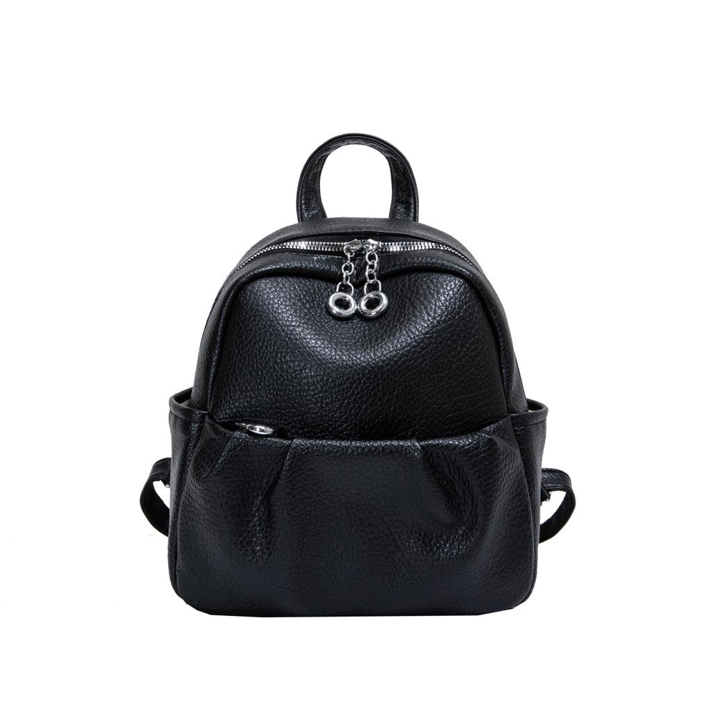 New Travel Lightweight Handbag Women's Casual Fashion Pleated Trend Versatile Backpack