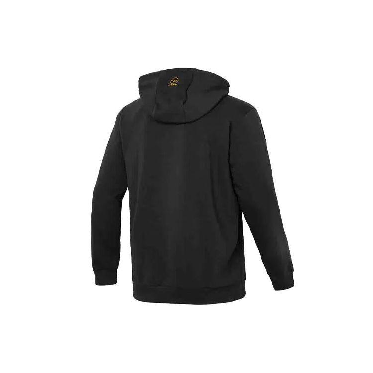 Adidas Neo Sporty Casual Series Alphabet Cartoon Print Hoodie Men Tops Black IA6806