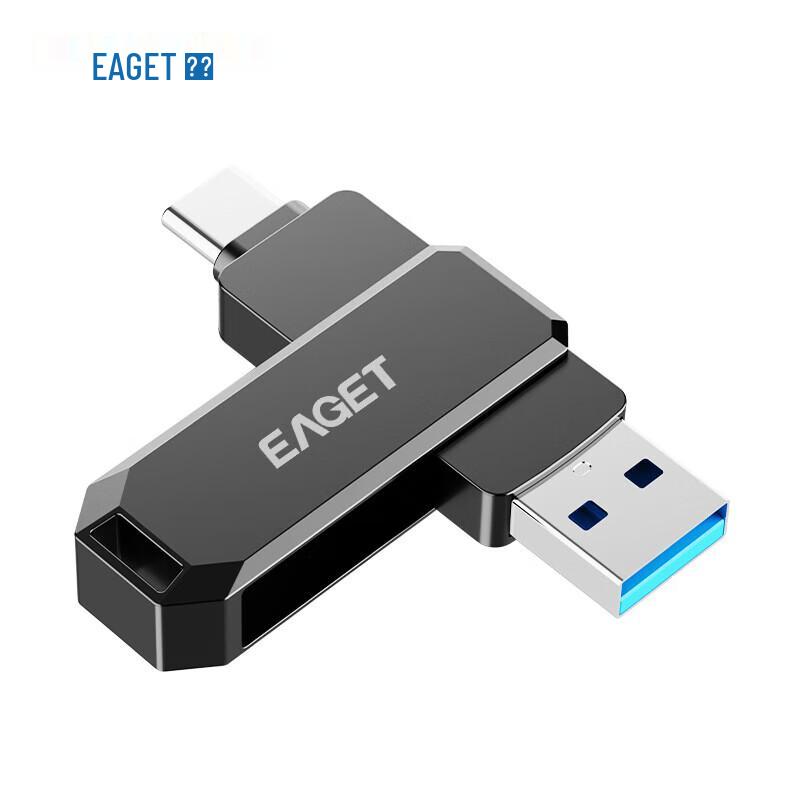 

EAGET CF66 Dual-Interface USB 3.2 Type-C Metal Flash Drive