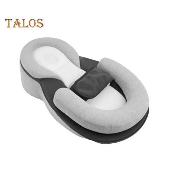 Baby Feeding Support Pillow Infant Lounger Reflux Wedge with Safety Strap Baby Breastfeeding Bottle Feeding Pillow Portable Baby Cushion