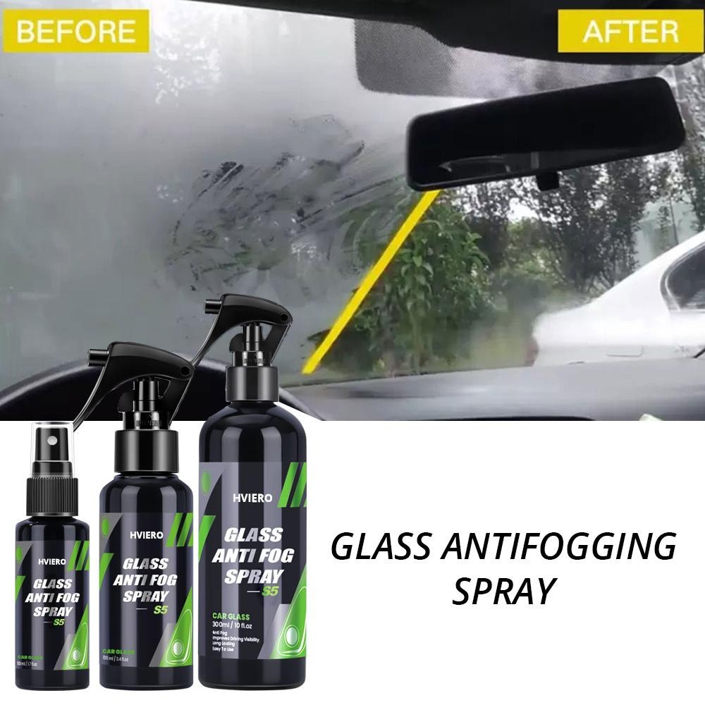 50/100/300ml Durável Duradouro Vidro Interno Do Carro Melhora A Visibilidade Ao Dirigir Spray Antiembaçante Previne A Visão Limpeza Cuidados Com A Pintura Do Carro
