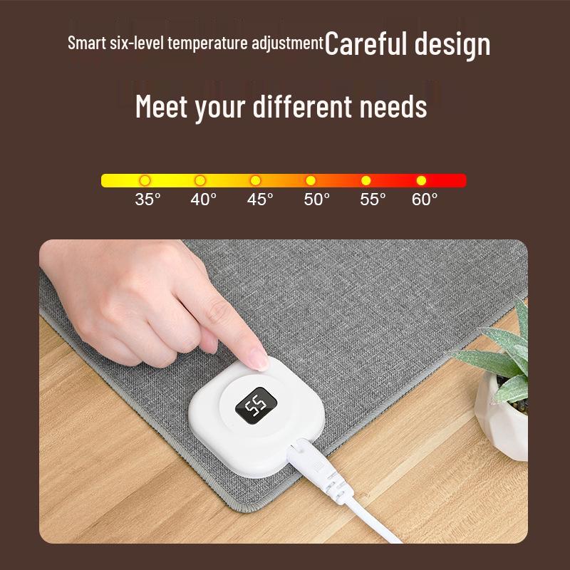 Winter Heated Mouse Pad for Home, Office, and Study - Keep Hands Warm
