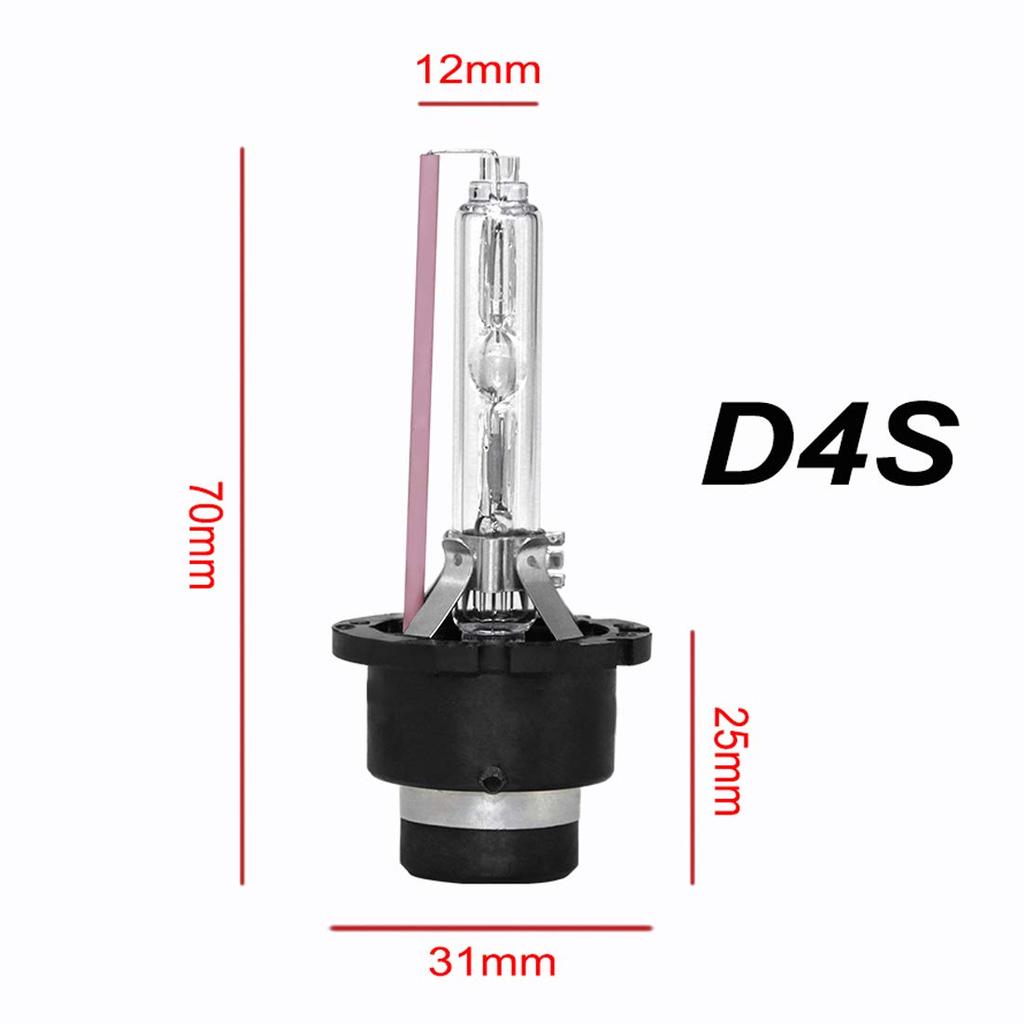 STRIVEHUGTOSUCCESS 2Pcs D4S 10000K HID Bulb 12V 35W Xenon HID