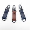 Retro Leather Carabiner Key Ring for Clothing, Hooks, and Outdoor Use