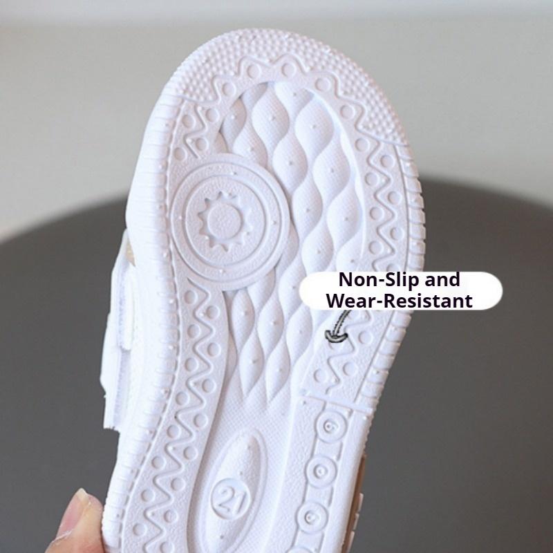 Children's Lightweight Sports Shoes Boys' Fashionable Sneakers Girls' Soft-soled Non-slip Casual Shoes