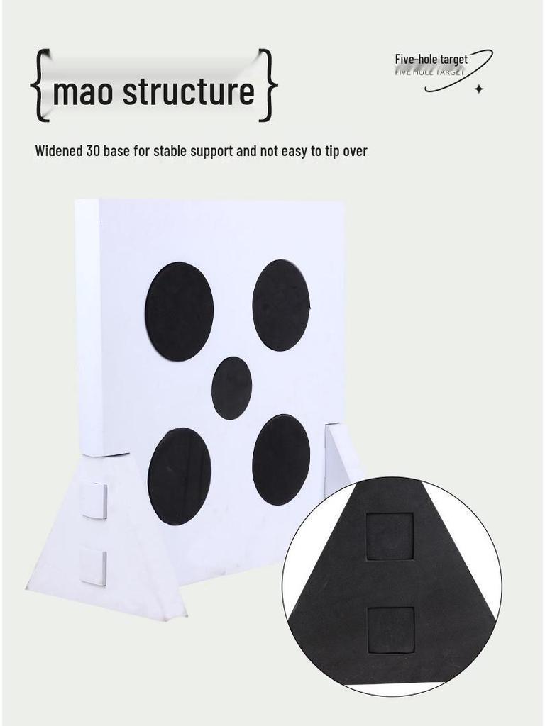 CS Archery Fun Target: Sponge Arrows EVA Material - Offensive & Defensive Five-Ring Circle Target