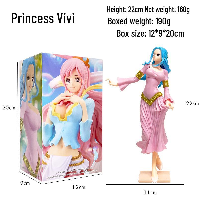 One Piece Onigashima Luffy, Zoro, Ace, & Sanji Anime Figurine Set