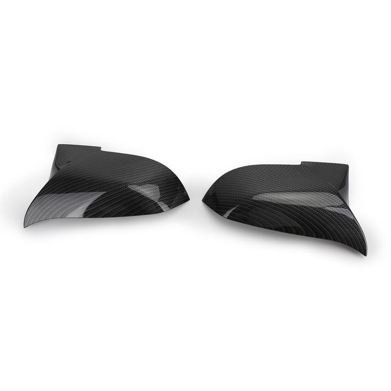 Carbon Fiber Rearview Mirror Cover Caps For BMW F20 F21 F22 F30 F32 F36 X1 F87