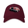 1970s Lincoln Continental In Red Baseball Cap Rugby Golf Hat Western Hat Beach Outing Women's Unisex's