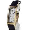 GRANDEUR Women's Dual Time Watch with Limited Edition Crocodile-Embossed Leather Strap (GSX048W8) / Strap Color: Black