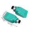 2Pcs  for  Male to USB A Female Converter Used for Keyboard Mouse