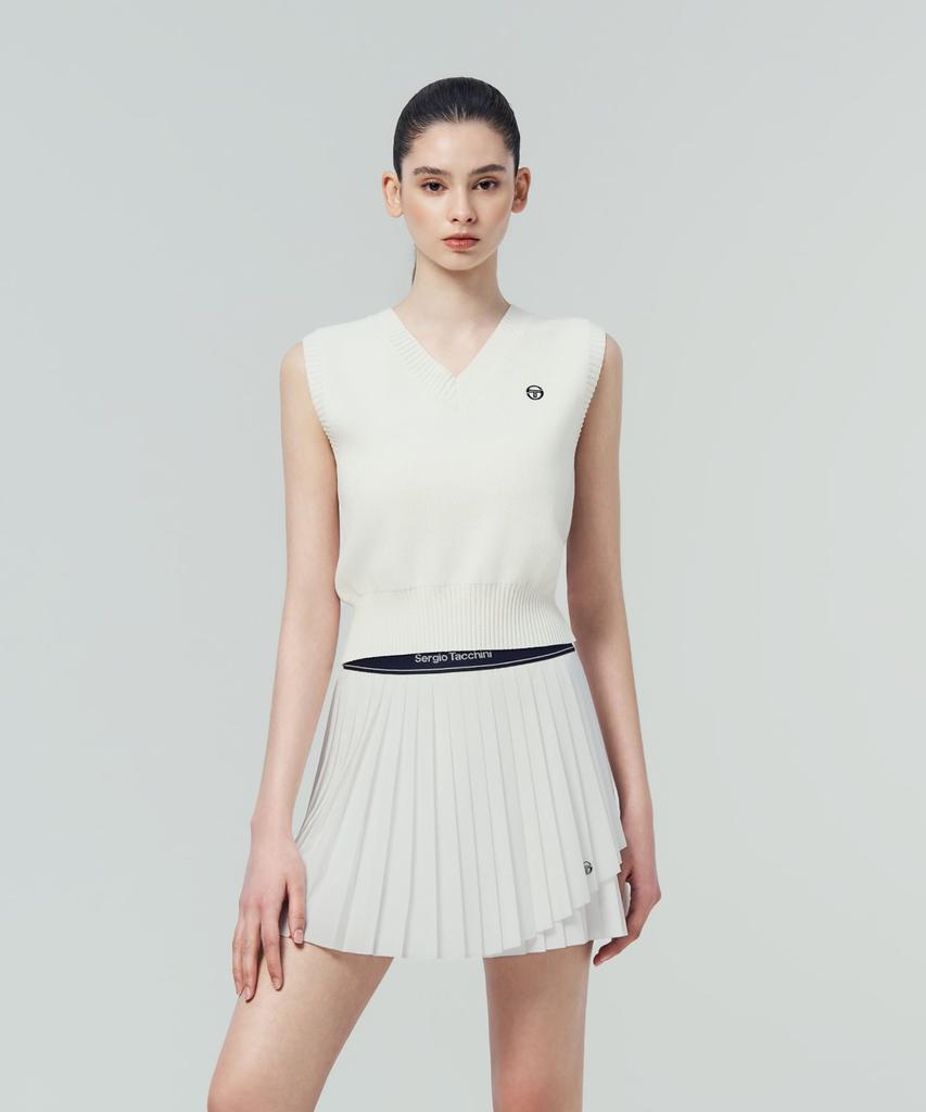 SERGIO TACCHINI W Sweater Vest (White)