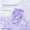 Dreamy Macaron Aurora Ice Cream Hexagonal Sequins: Colorful Dopamine Candy Nail Art Accessories