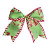 Colorful For Christmas Bows Set 12 Pieces Suitable for For Christmas Tree and Festive Party Decoration Cloth Material 66 Inches