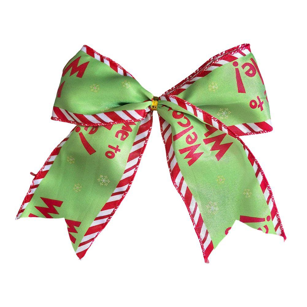 

Colorful For Christmas bows set 12 pieces suitable for For Christmas tree and festive party decoration cloth material 66 inches China Mainland