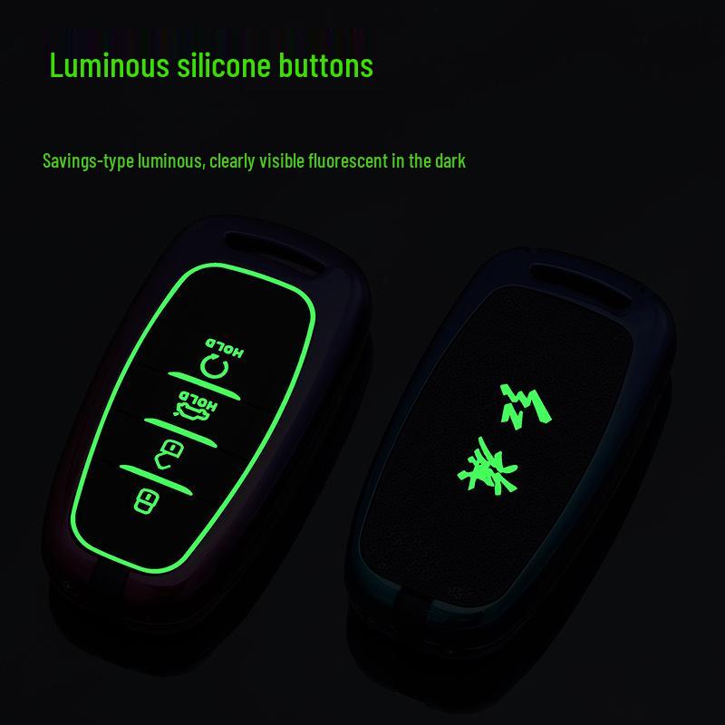 Gradient Metal Full Wrap Key Shell for Hongqi HS5, HS7, H9