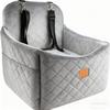 Cozy Winter Dog Car Safety Seat & Cat Bed