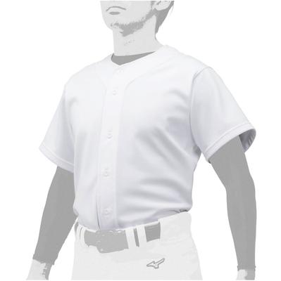Baseball Uniform GACHI Uniform Shirt 12JC9F60 White