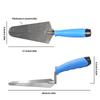 Multipurpose Carbon Steel Plastering Trowel for Professional Wall Scraping and Smoothing Flat Finishing Trowel