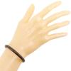 LOUIS VUITTON Brasle Sayes Bracelet M6758 heart Brown Monogram canvas/Plated Gold heart 10.6g Women Used