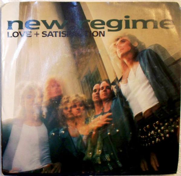 

7-дюймовая пластинка NEW REGIME 2 Love And Satisfaction PB50945 RCA 1987 Канада Рок Б/у